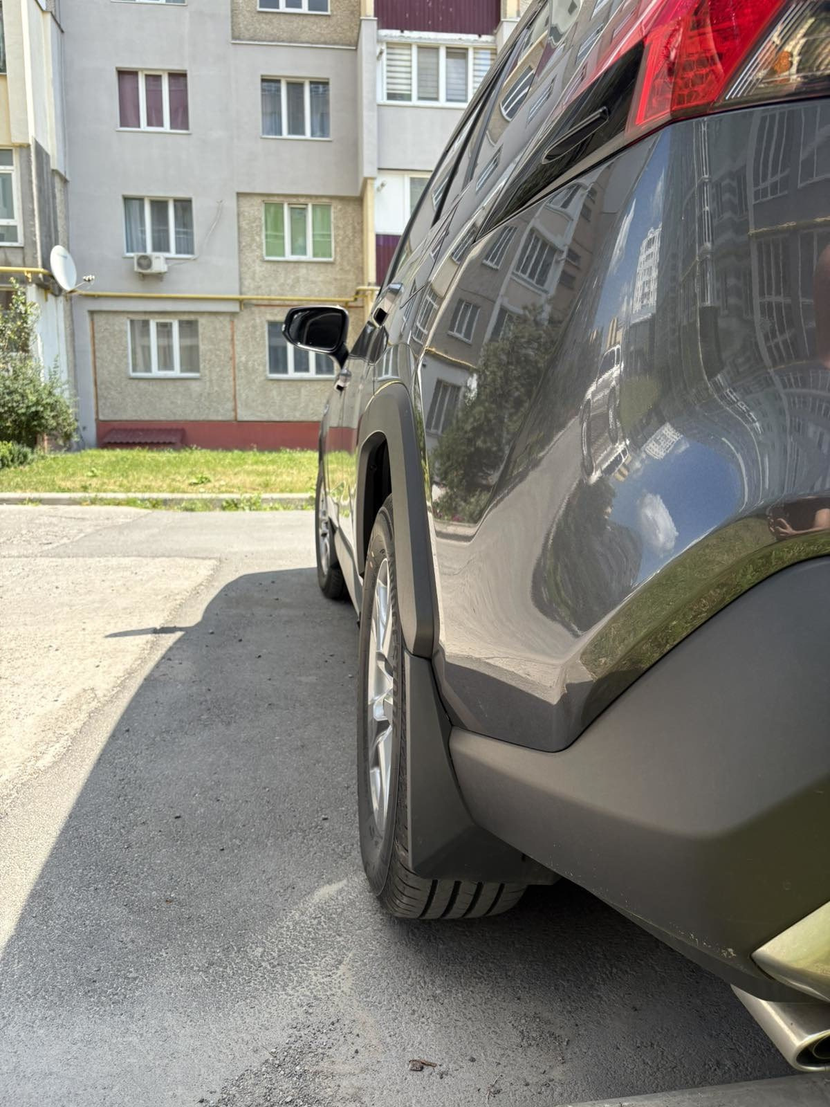 Бризковики задні Toyota  Rav 4 2019-2025, к-кт 2шт.