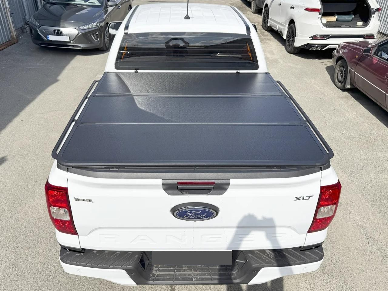 Кришка на кузов Ford Ranger 2023+ (трисекційна, алюмінієва) Xukey, TP-NP728