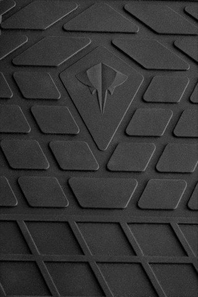 Килимки в салон Stingray для Jeep Cherokee KL 13- (design 2016) (комплект - 4 шт) 1046024