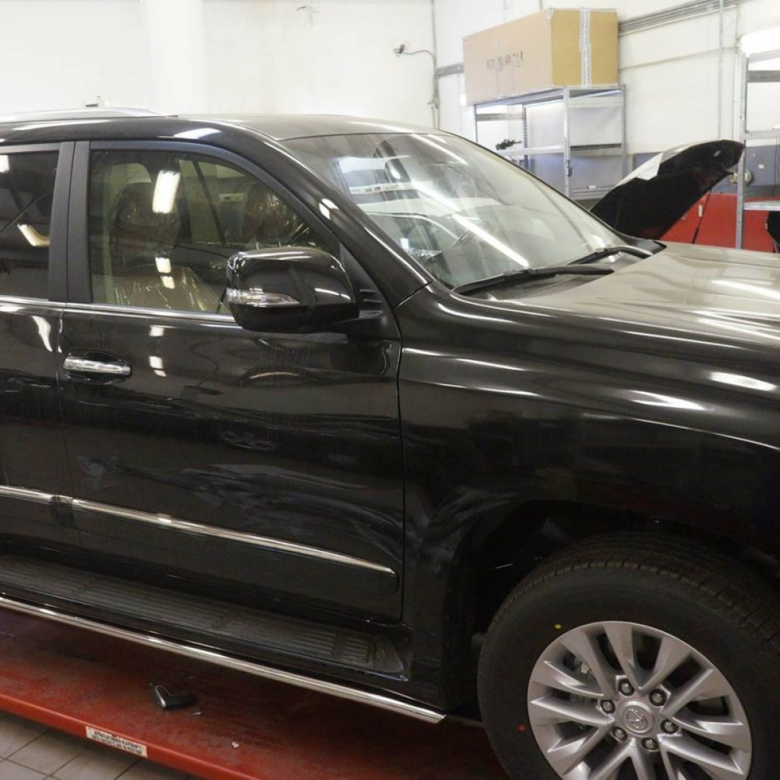 Захист штатних порогів Lexus GX460 (2014+) d 42