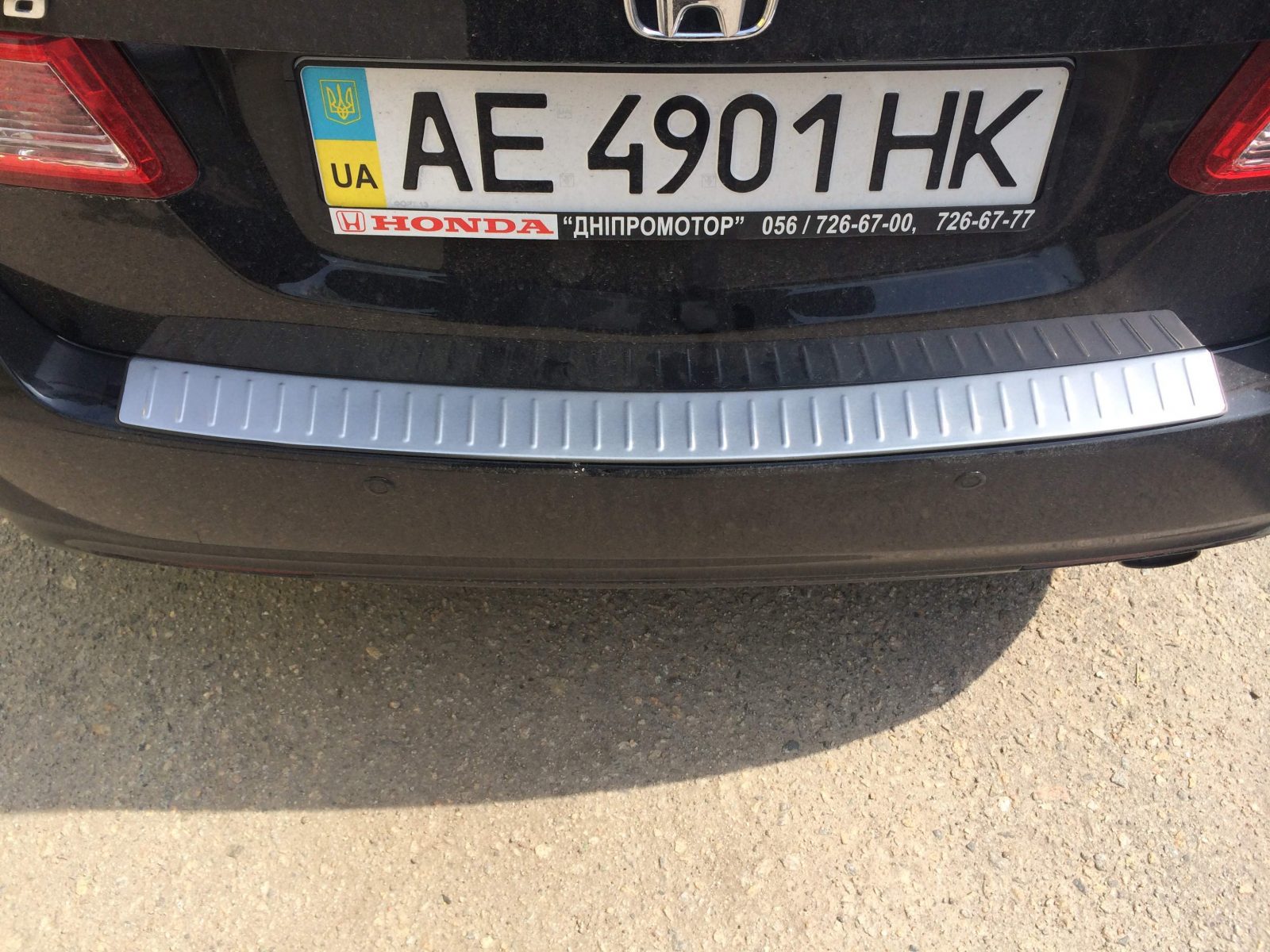 Крышка багажника accord 8