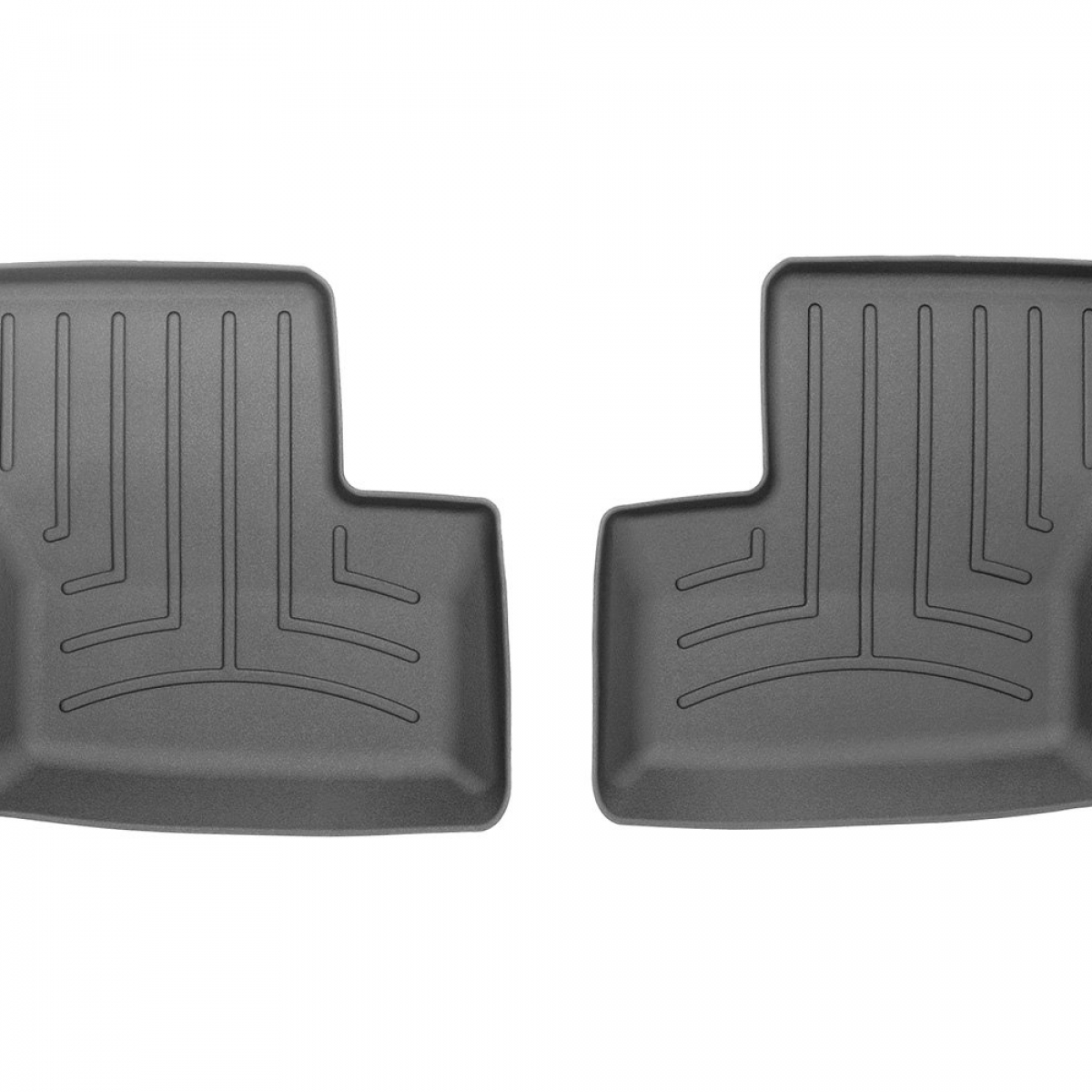 Килими гумові WeatherTech Jeep Wrangler JK 14+ задні чорні 445733