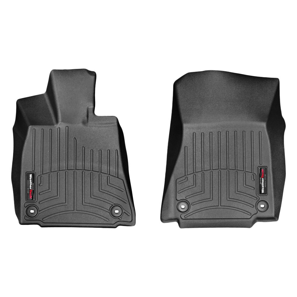 Килими гумові WeatherTech Lexus IS RWD 14+ передні чорні 446241