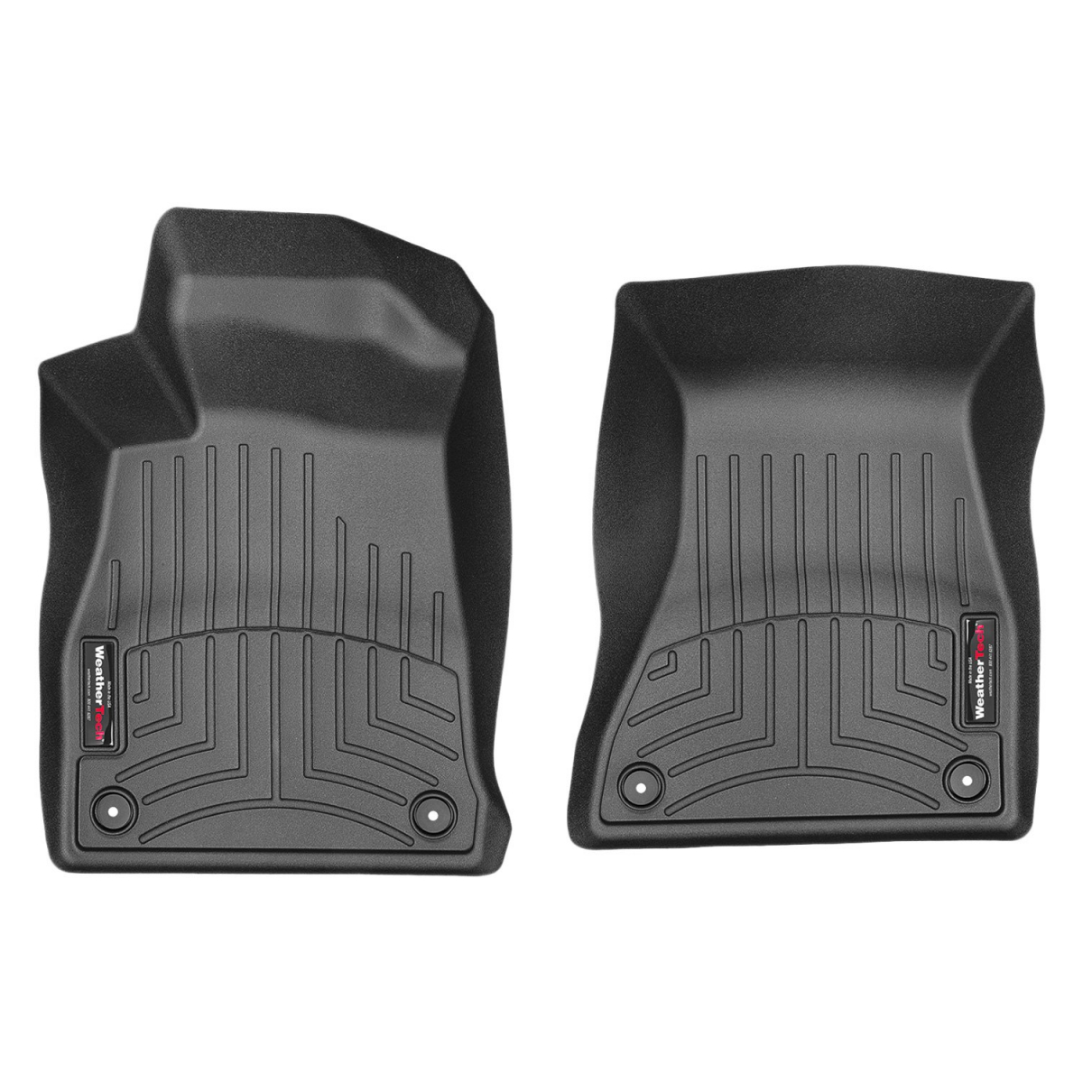 Килими гумові WeatherTech передні чорні Audi A5 18+ 449371