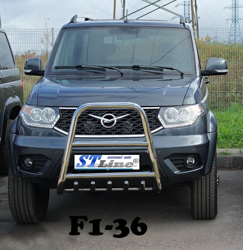 Кенгурятник високий для UAZ Patriot 2014-2016