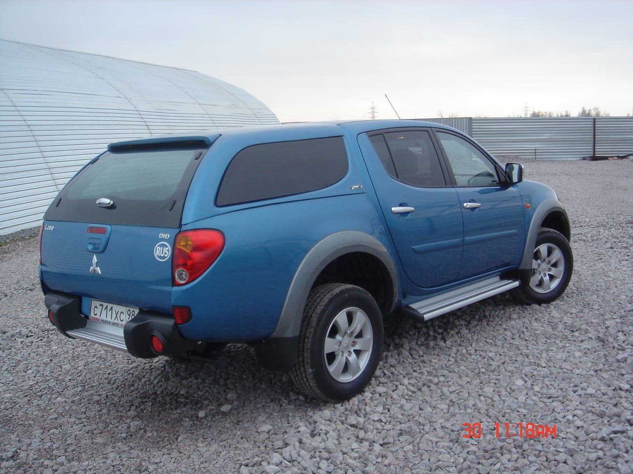 Кунг со стеклами Mitsubishi L200 2015- 2023 года