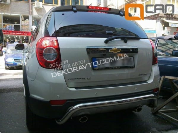 Захист заднього бампера гнута Can Otomotiv для Chevrolet Captiva