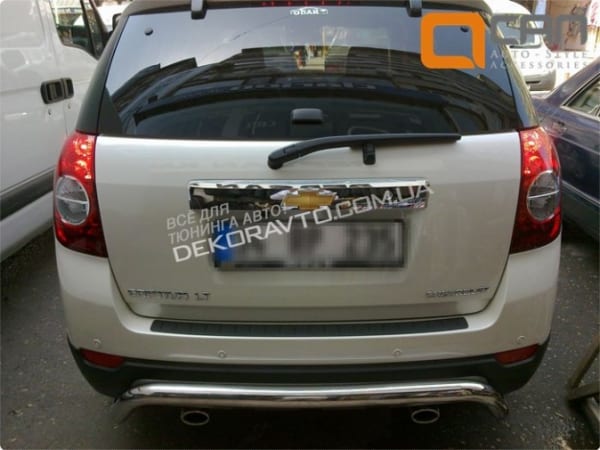 Захист заднього бампера гнута Can Otomotiv для Chevrolet Captiva