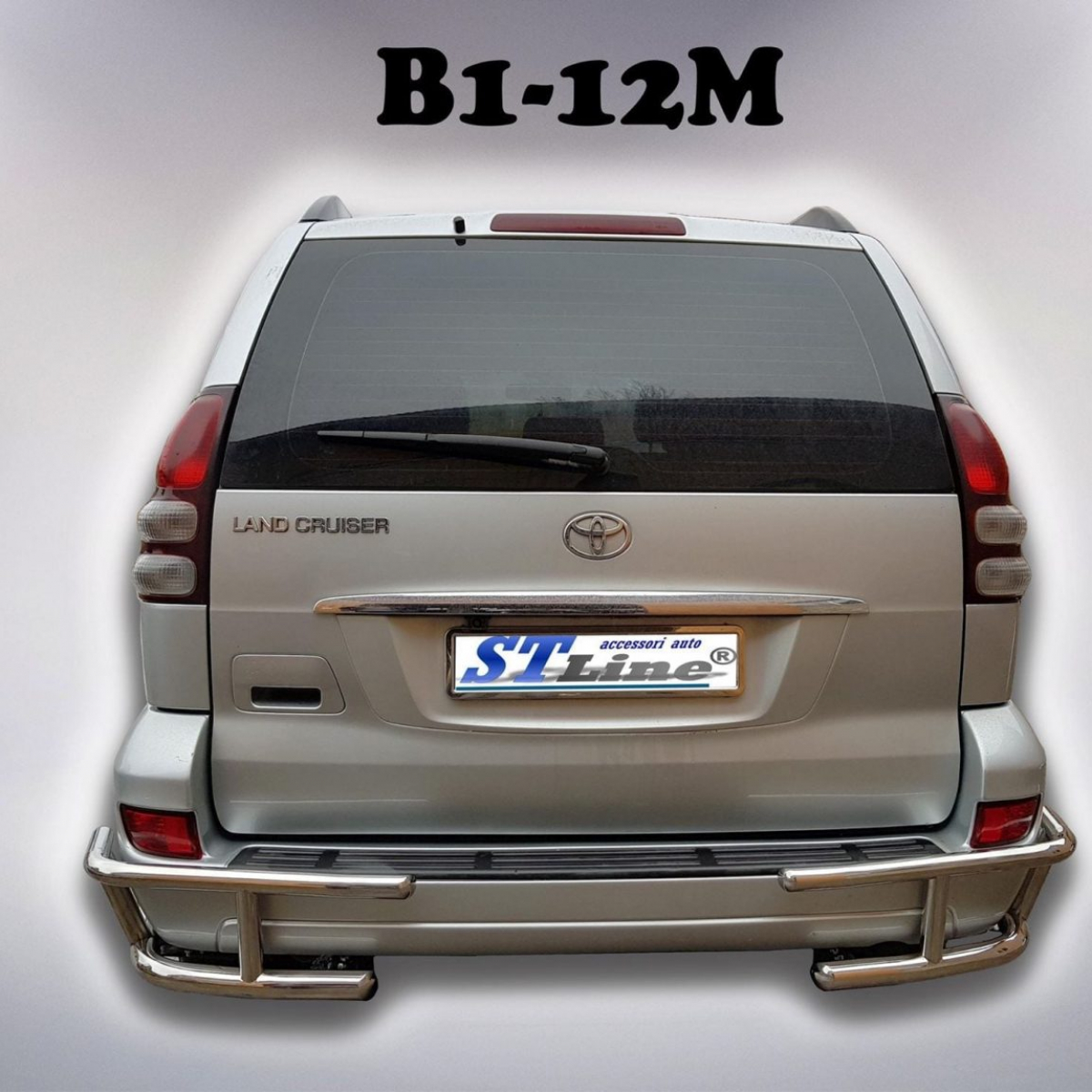 Захист заднього бампера для Toyota Land Cruiser 120