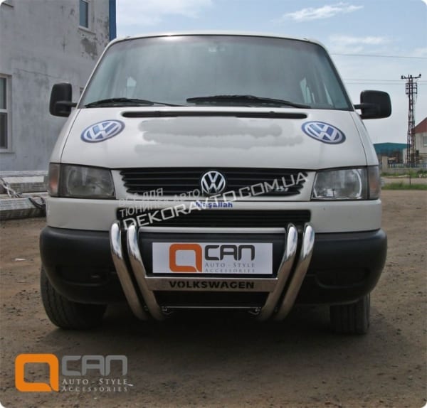 Кенгурятник Volkswagen T4 - тип: с логотипом (Артикул: wt004-129)