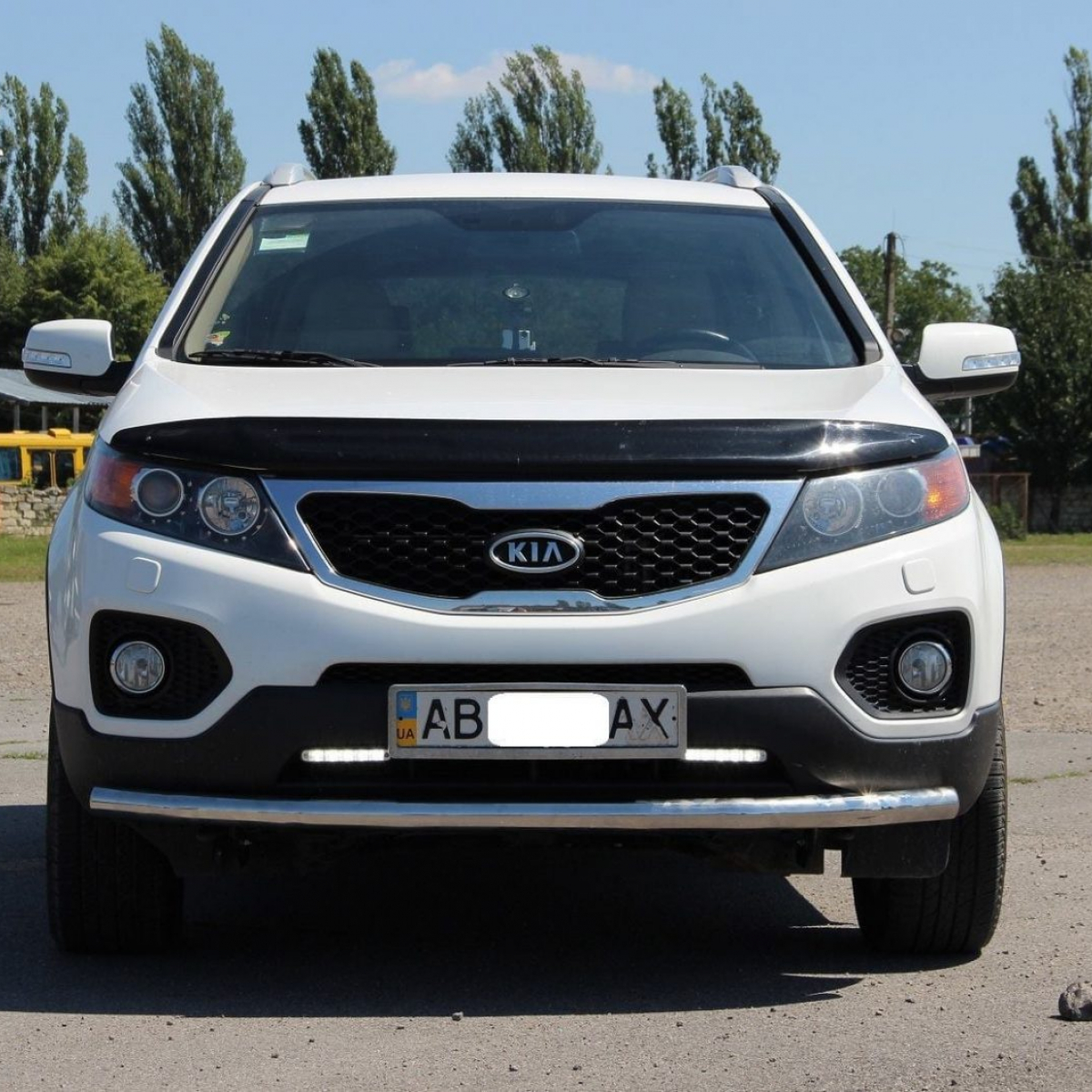 Захист переднього бампера Ø51 для Kia Sorento 2010-2012