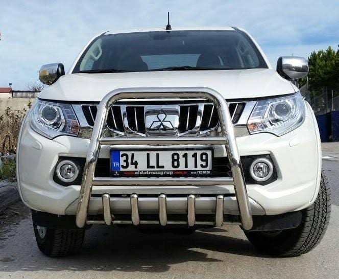 Кенгурятник високий Tamsan для Mitsubishi L200 2016+ Fiat FullBack діаметр 60