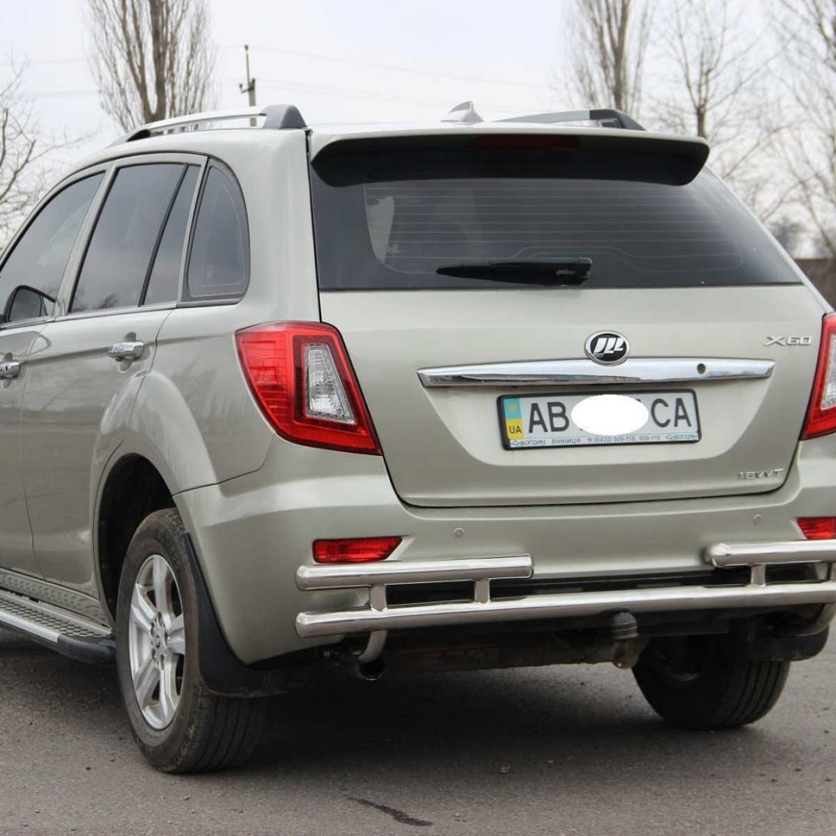 Захист задня для Lifan X 60 2013+