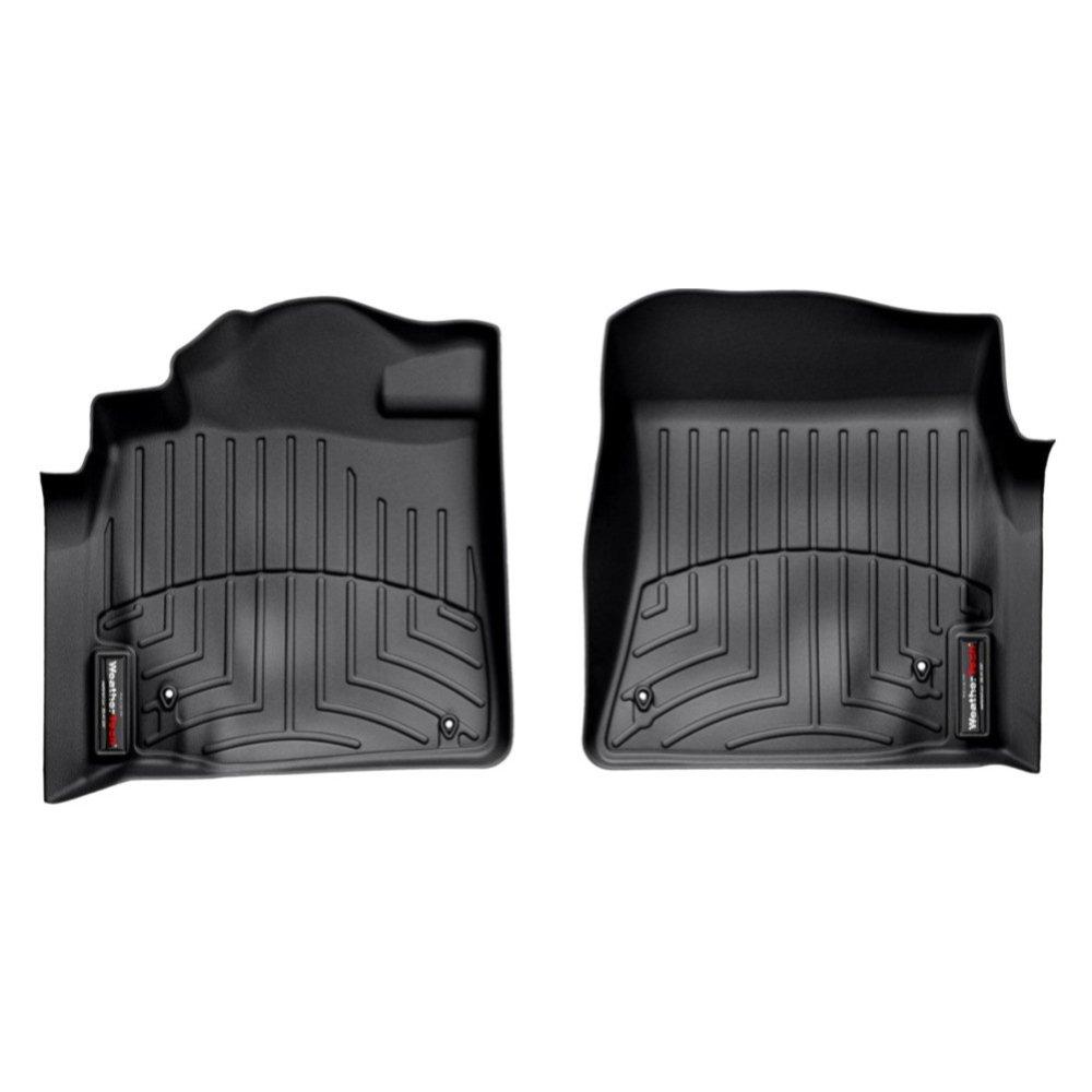 Килимки в салон для Toyota Land Cruiser 200 2008-12 LX 570 з бортиком чорні передні 441571