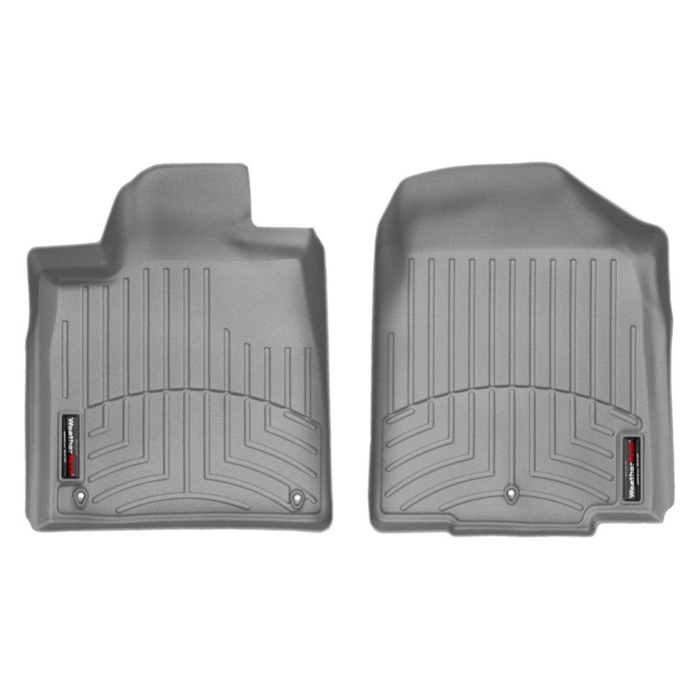 Килимки в салон для Acura MDX 2006-13 з бортиком передні сірі 461141