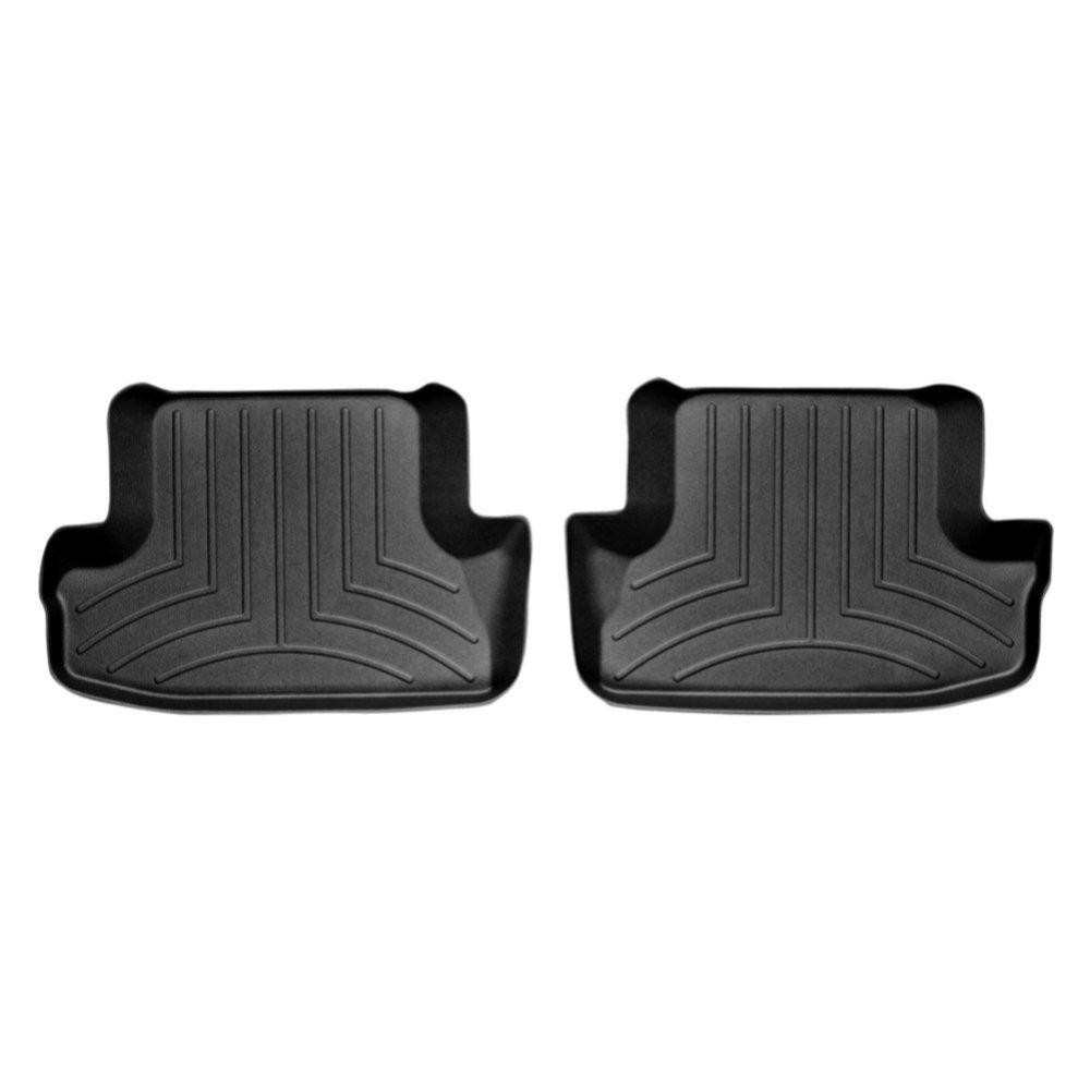 Килимки в салон для Audi A4 2007 - чорні задні 442123