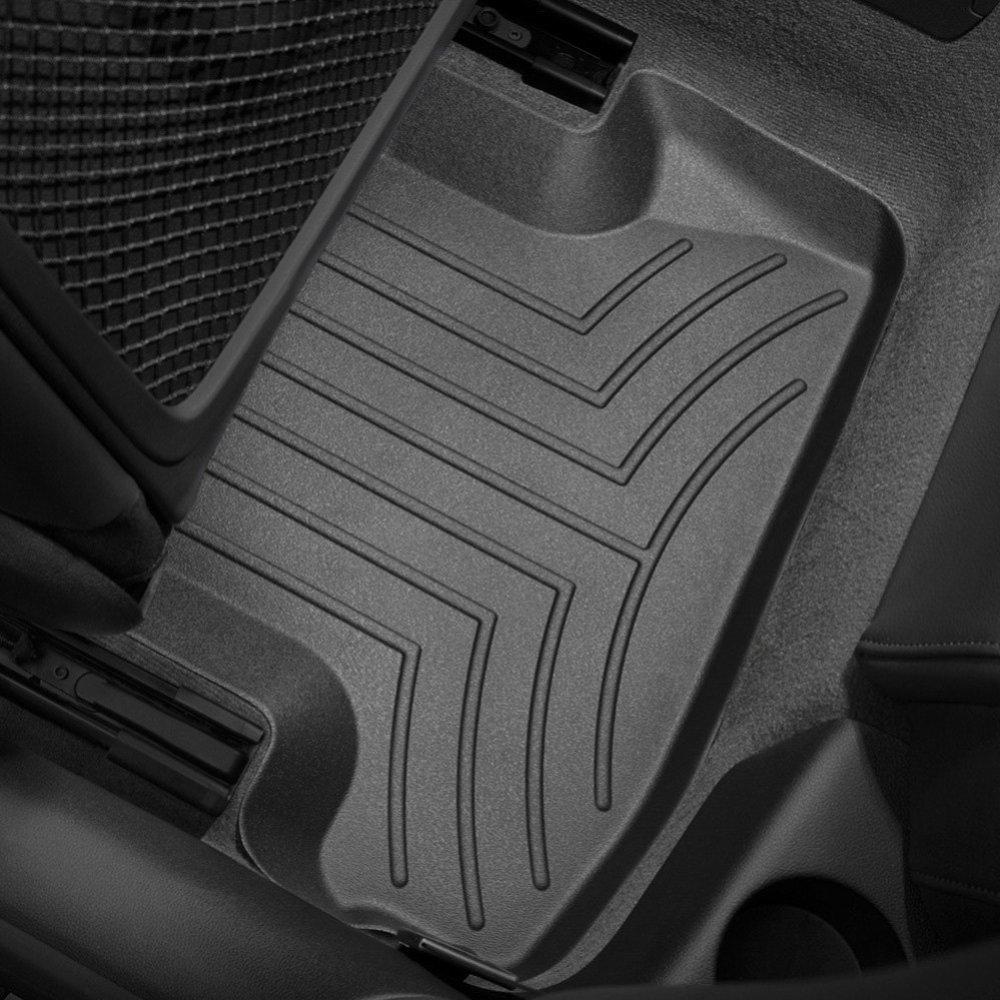 Килимки в салон для Audi A4 2007 - чорні задні 442123