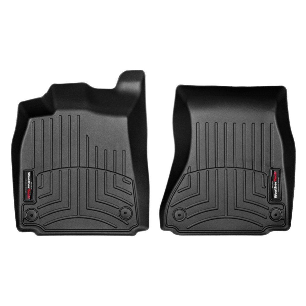 Килимки в салон для Audi A6 2012 - з бортиком передні чорні 445641
