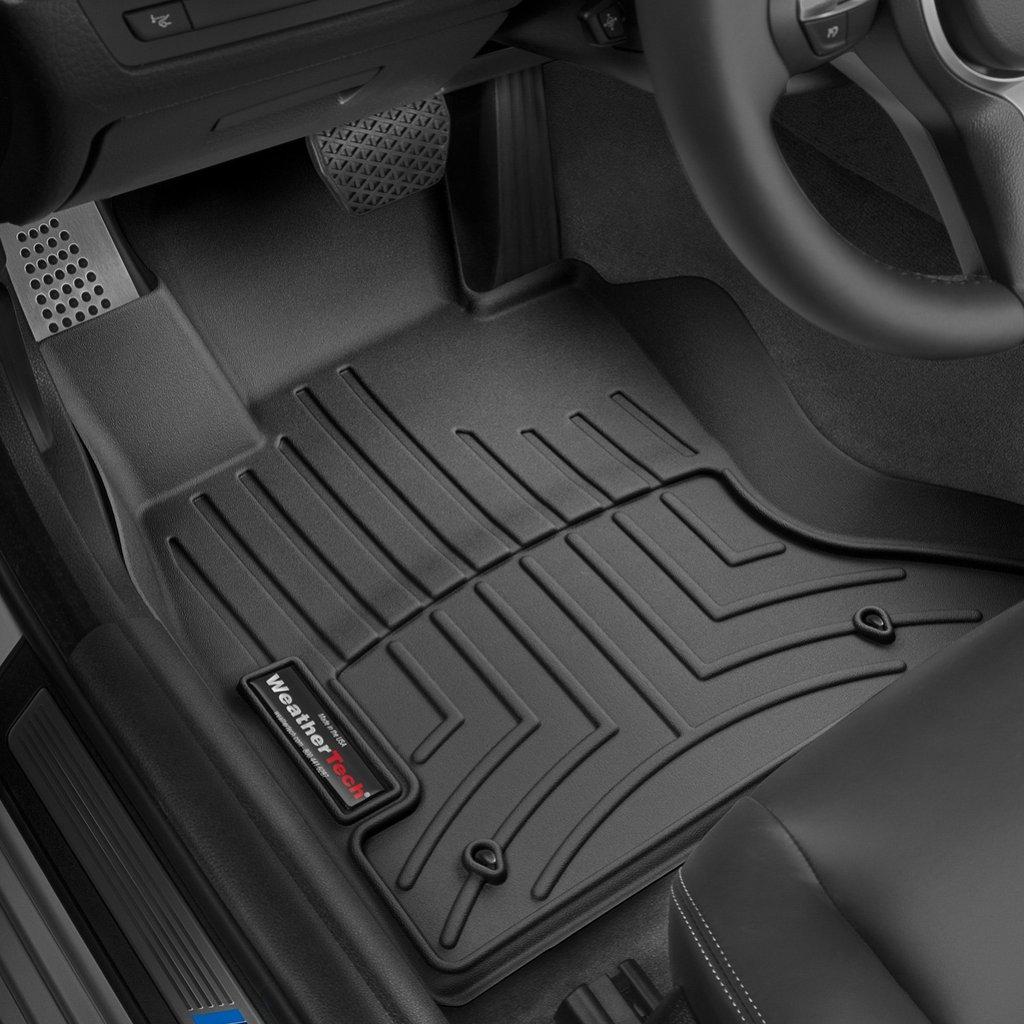 Килимки в салон для BMW 5 2010 - F10 X drive з бортиком передні чорні 443301