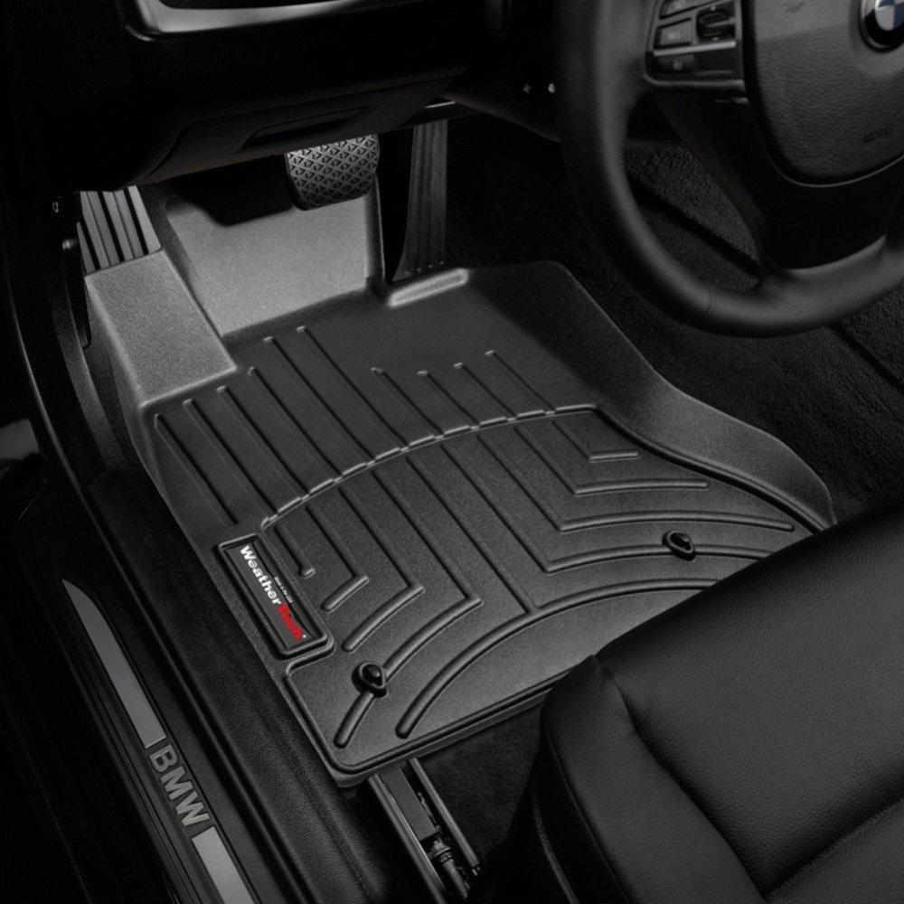 Килимки в салон для BMW 5 2010 - F10 з бортиком передні чорні 443131