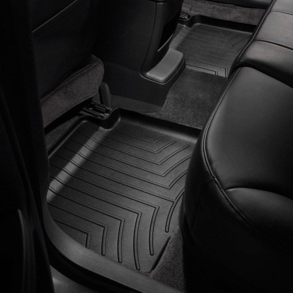 Килимки в салон для BMW 7 2010-14 F01 з бортиком чорні задні 7 442422