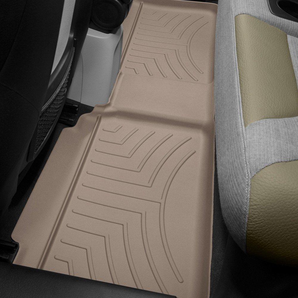 Килимки в салон для BMW i3 2013-15 з бортиком задній бежеві 455692