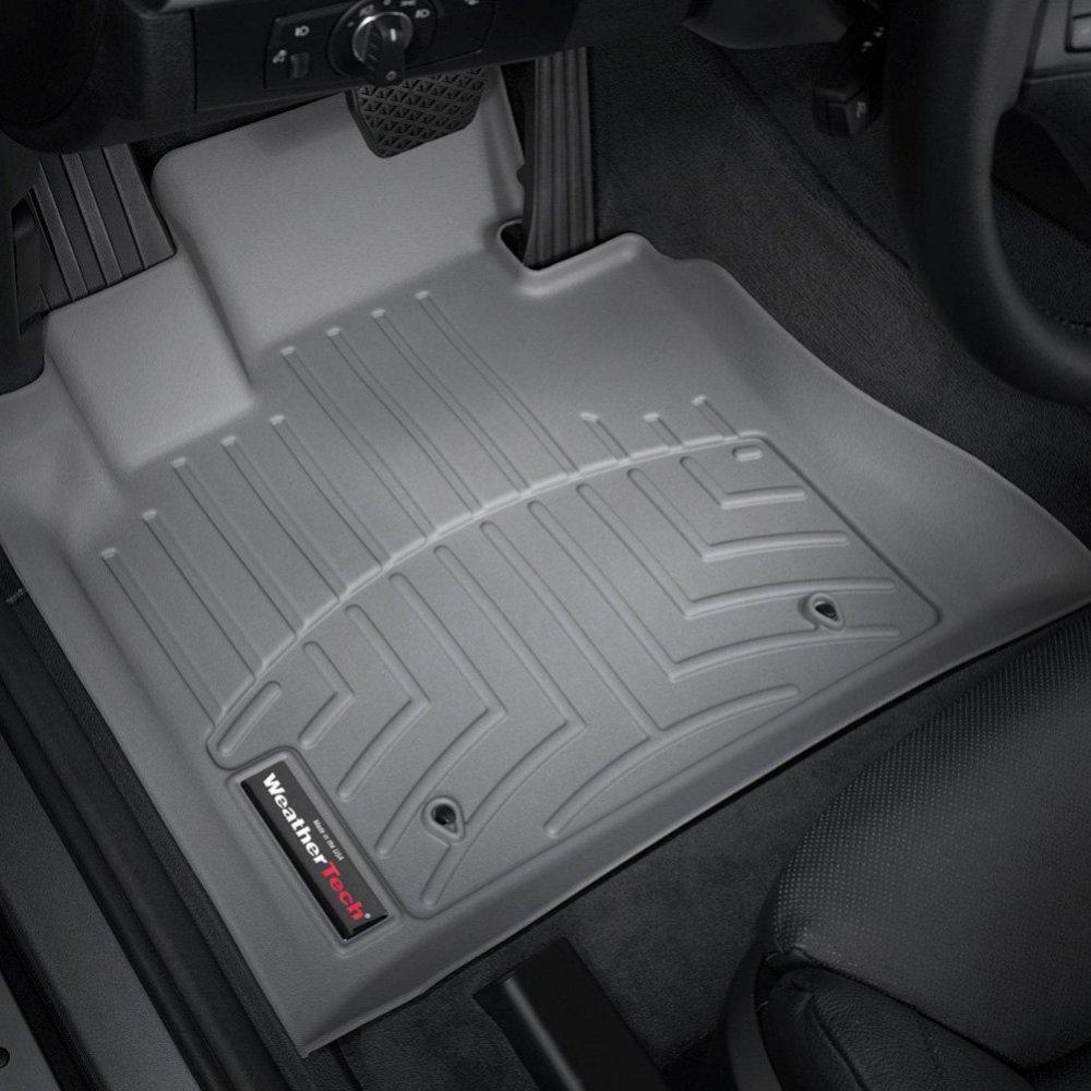 Килимки в салон для BMW X5/X6 2007-2014 з бортиком передні сірі 460951