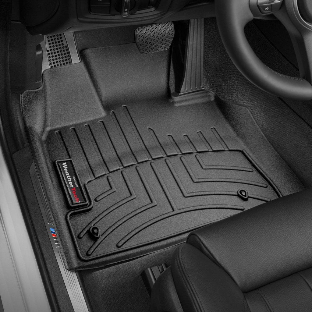 Килимки в салон для BMW X5/X6 2014 - з бортиком передні чорні 445591