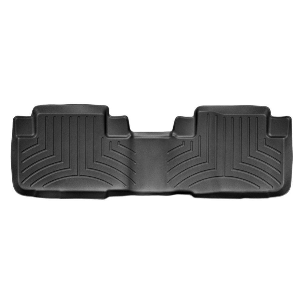Килимки в салон для Honda CR-V 2012 - з бортиком чорні задні 444022