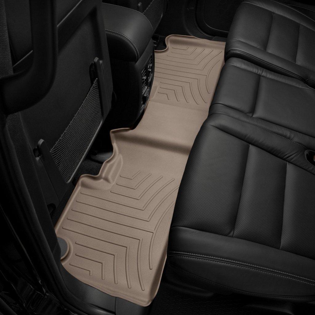 Килимки в салон для Jeep Grand Cherokee 2011 - з бортиком бежеві задні 453242