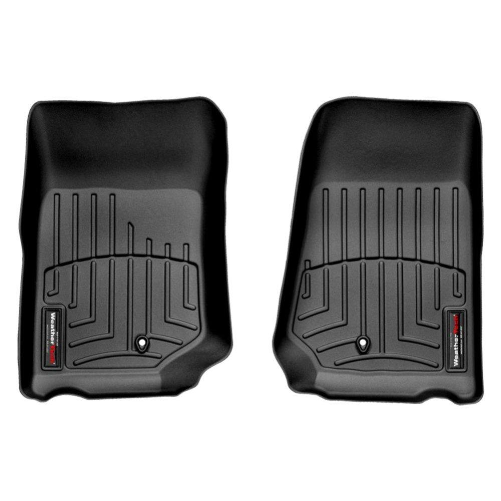 Килимки в салон для Jeep Wrangler 2007-14 передні чорні 441051