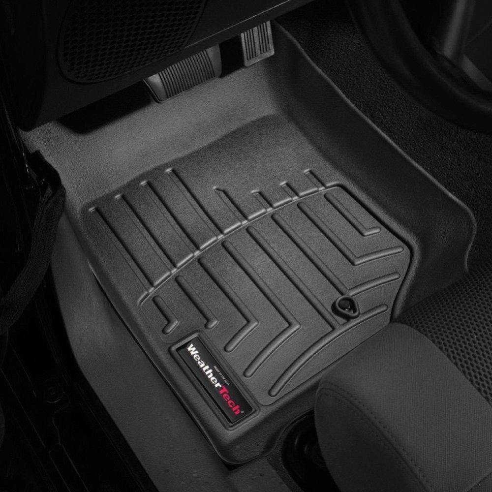 Килимки в салон для Jeep Wrangler 2007-14 передні чорні 441051