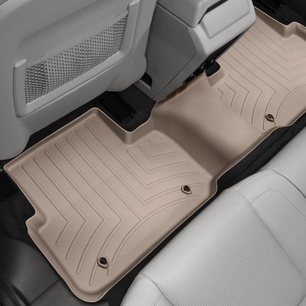 Килимки в салон для Land Rover Discovery Sport 2015 - з бортиком задні бежеві 457962