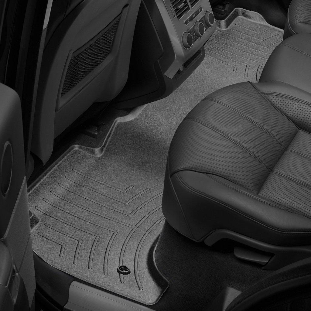Килимки в салон для Land Rover Range Rover Sport 2013 - з бортиком задні чорні 444804
