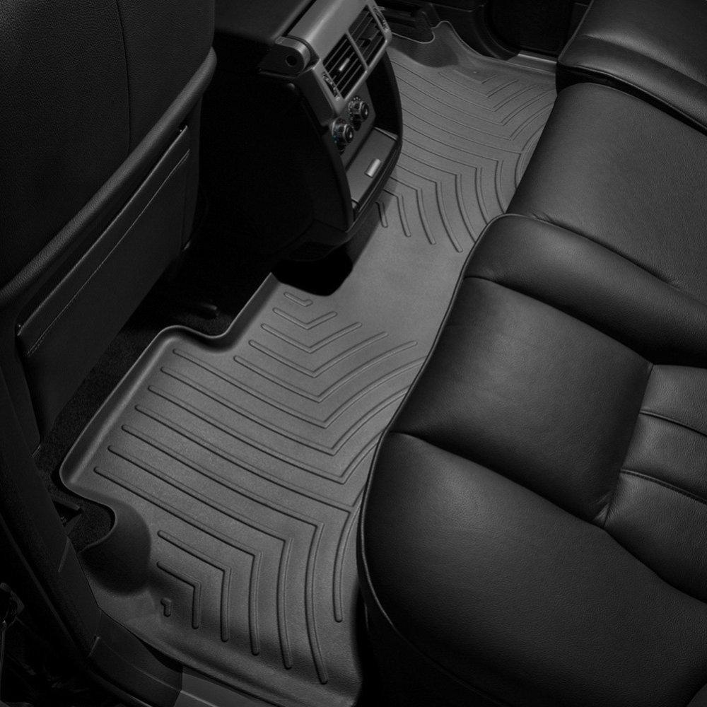 Килимки в салон для Land Rover Range Rover Vogue 2010-12 з бортиком задні чорні 442912