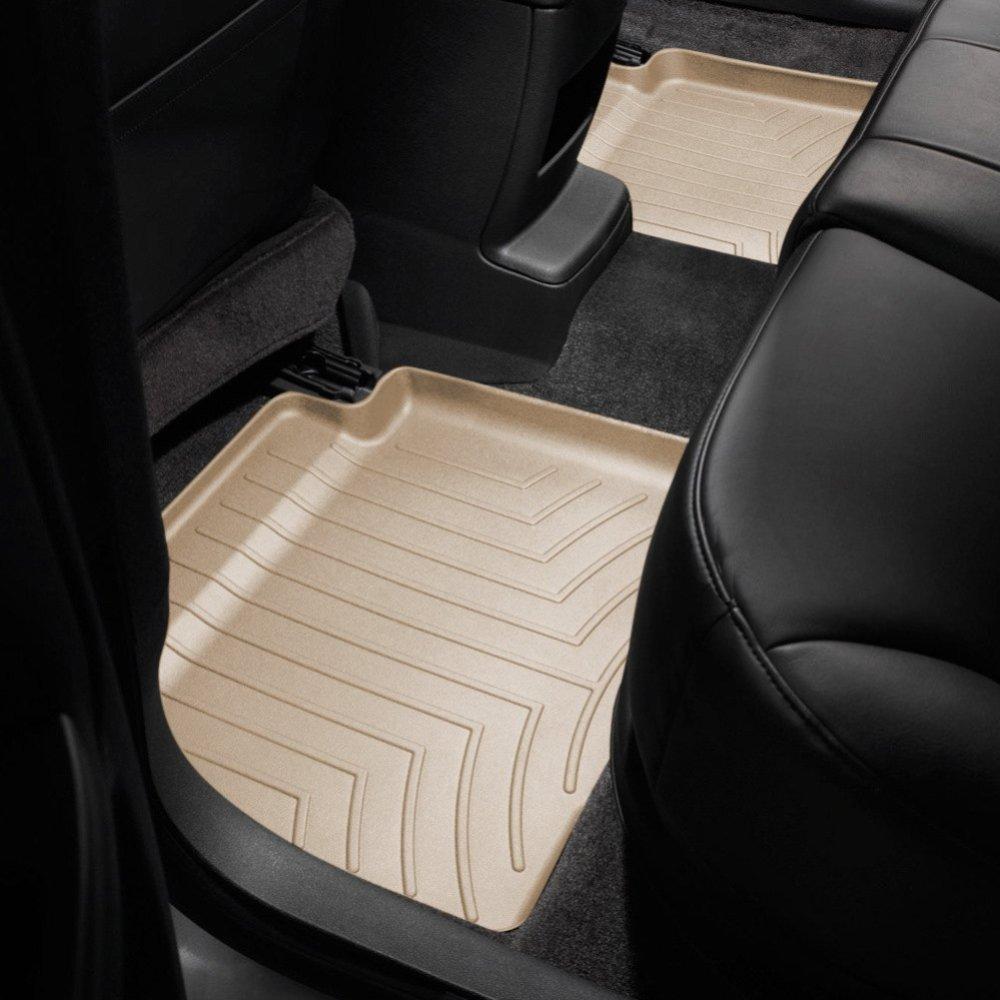 Килимки в салон для Land Rover Range Rover Vogue 2013 - з бортиком задні бежеві з кон 454802