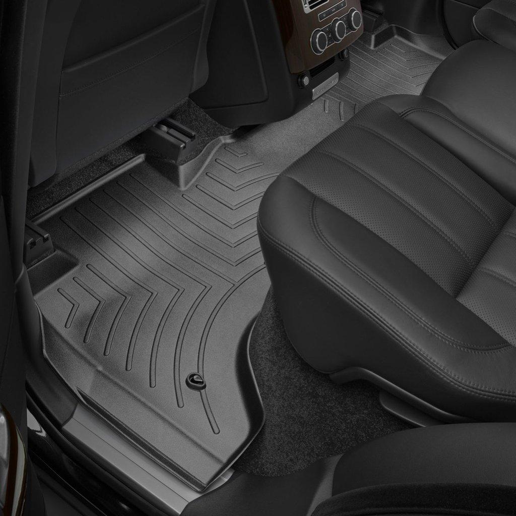 Килимки в салон для Land Rover Range Rover Vogue 2013 - з бортиком задні чорні 444803