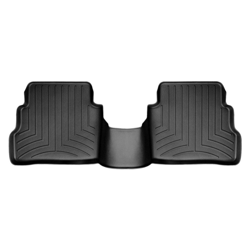 Килимки в салон для Mazda CX-5 2012 - з бортиком задні чорні 444192
