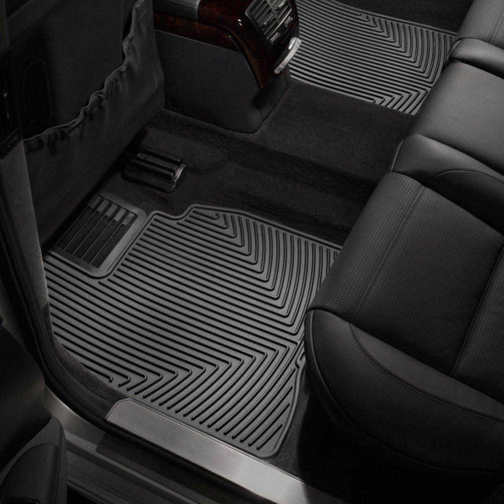 Килимки в салон для Mercedes-Benz S W221 2005-12 чорні задні LONG W95