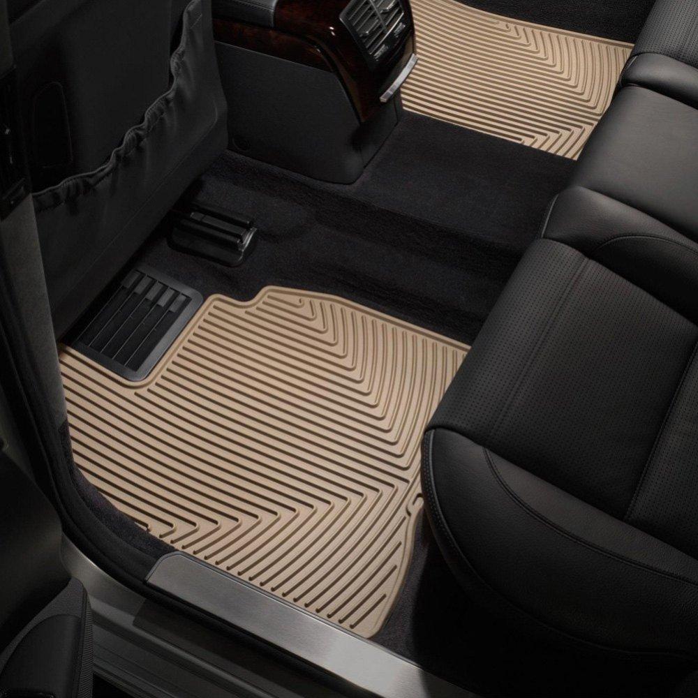 Килимки в салон для Mercedes-Benz S W221 2005-12 бежеві задні LONG W95TN