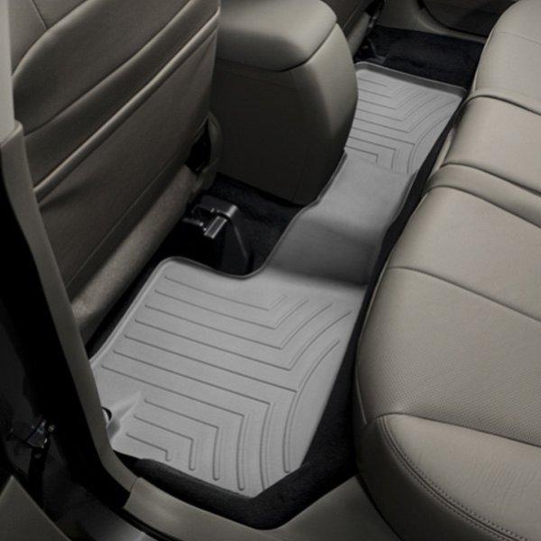 Килимки в салон для Subaru Forester 2008-12 з бортиком задні сірі 461662