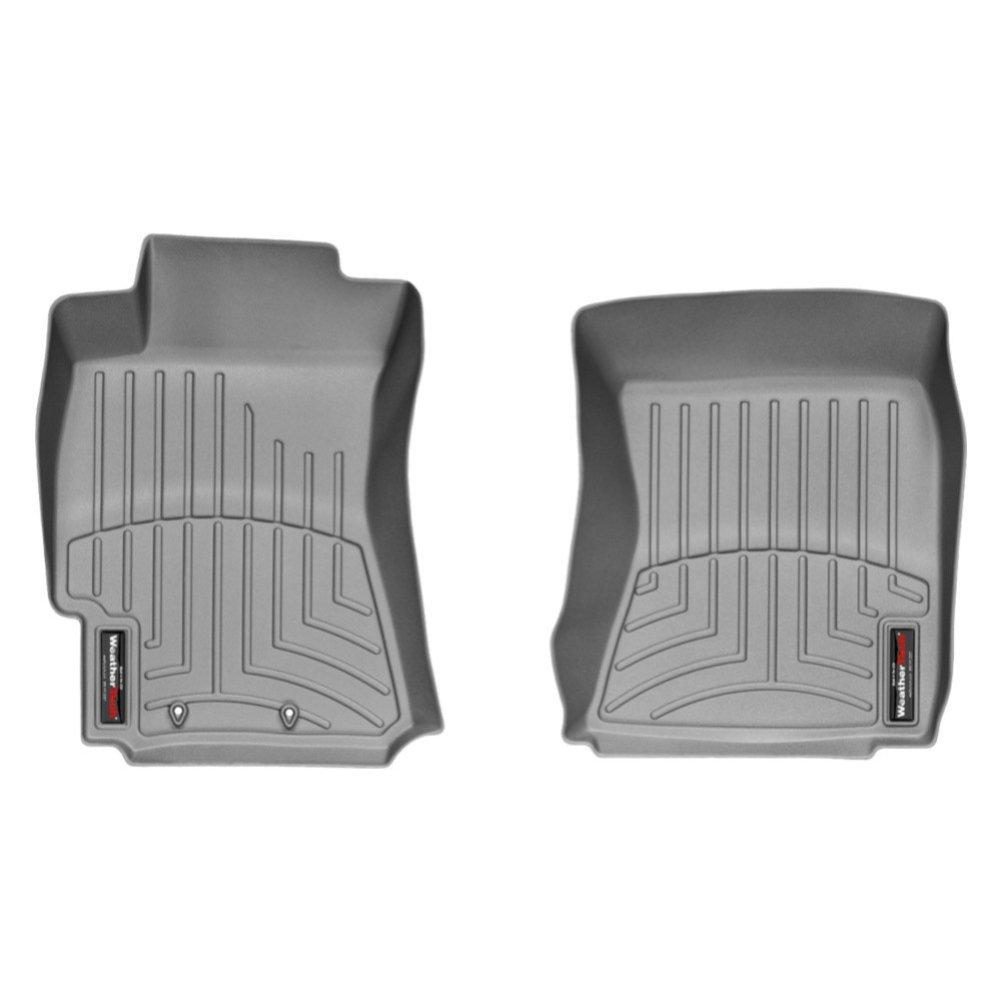 Килимки в салон для Subaru Forester 2008-12 з бортиком передні сірі 461881