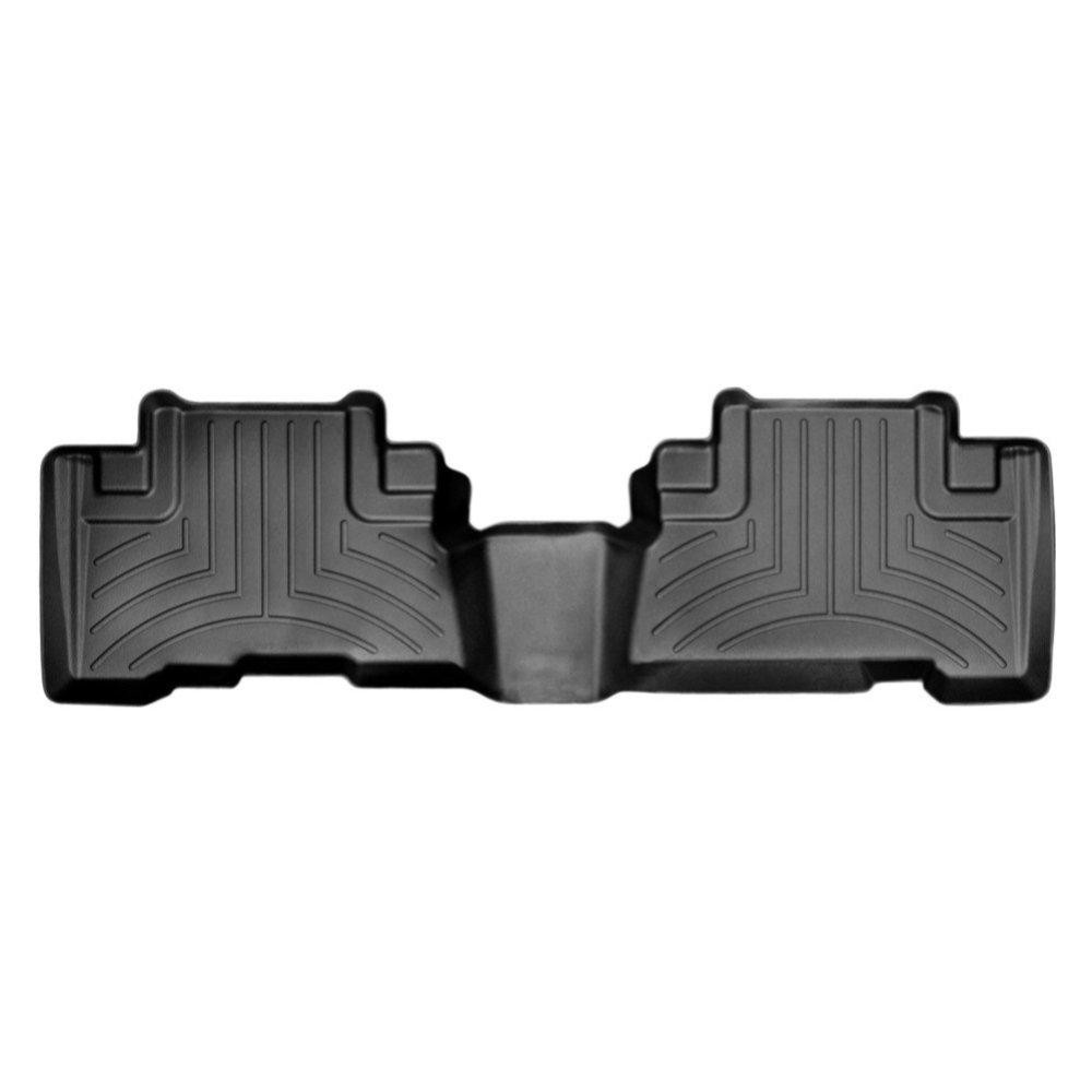 Килимки в салон для Toyota FJ Cruiser 2007 - з бортиком задні чорні 443112