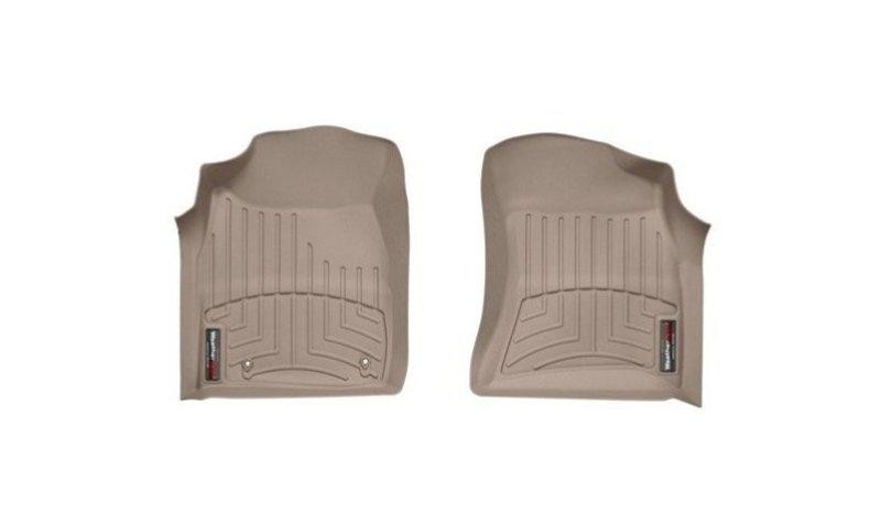 Килимки в салон для Toyota Hilux 2006-12 з бортиком бежеві передні 451001