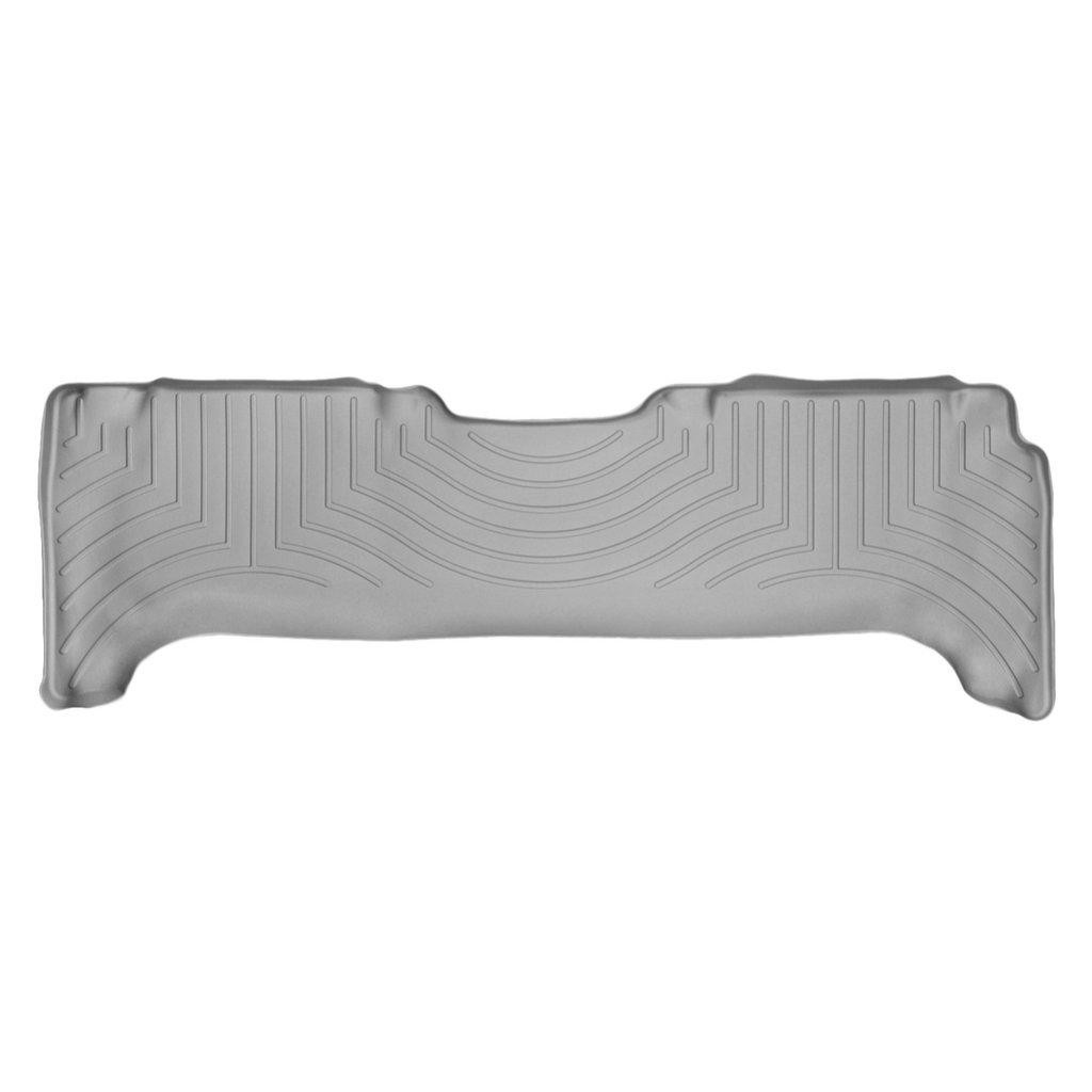 Килимки в салон для Toyota Land Cruiser 100 1998-07 LX 470 з бортиком задні сірі 460772