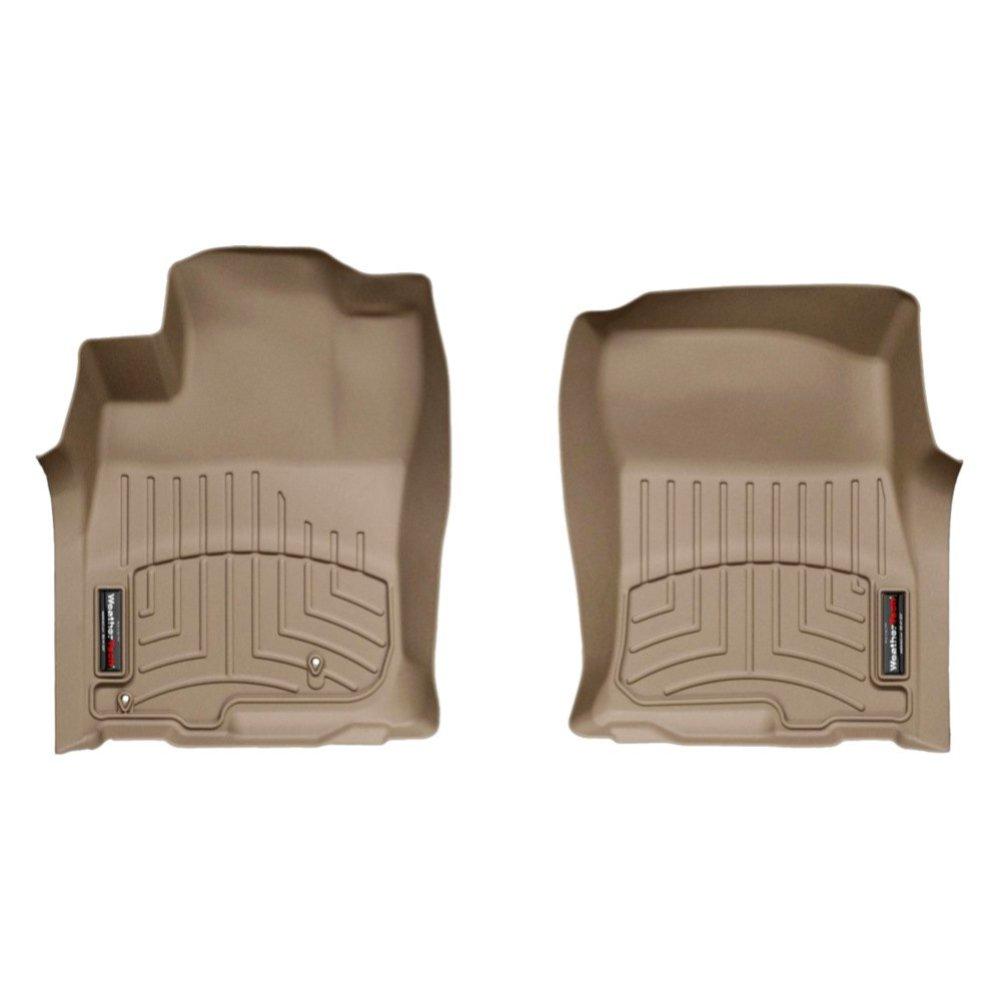 Килимки в салон для Toyota Land Cruiser Prado 150 2009-13 з бортиком бежеві передні 452861