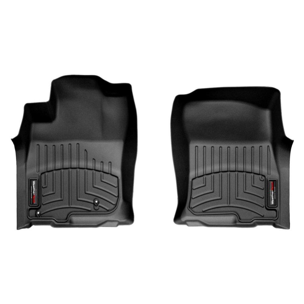 Килимки в салон для Toyota Land Cruiser Prado 150 2009-13 з бортиком чорні передні 442861