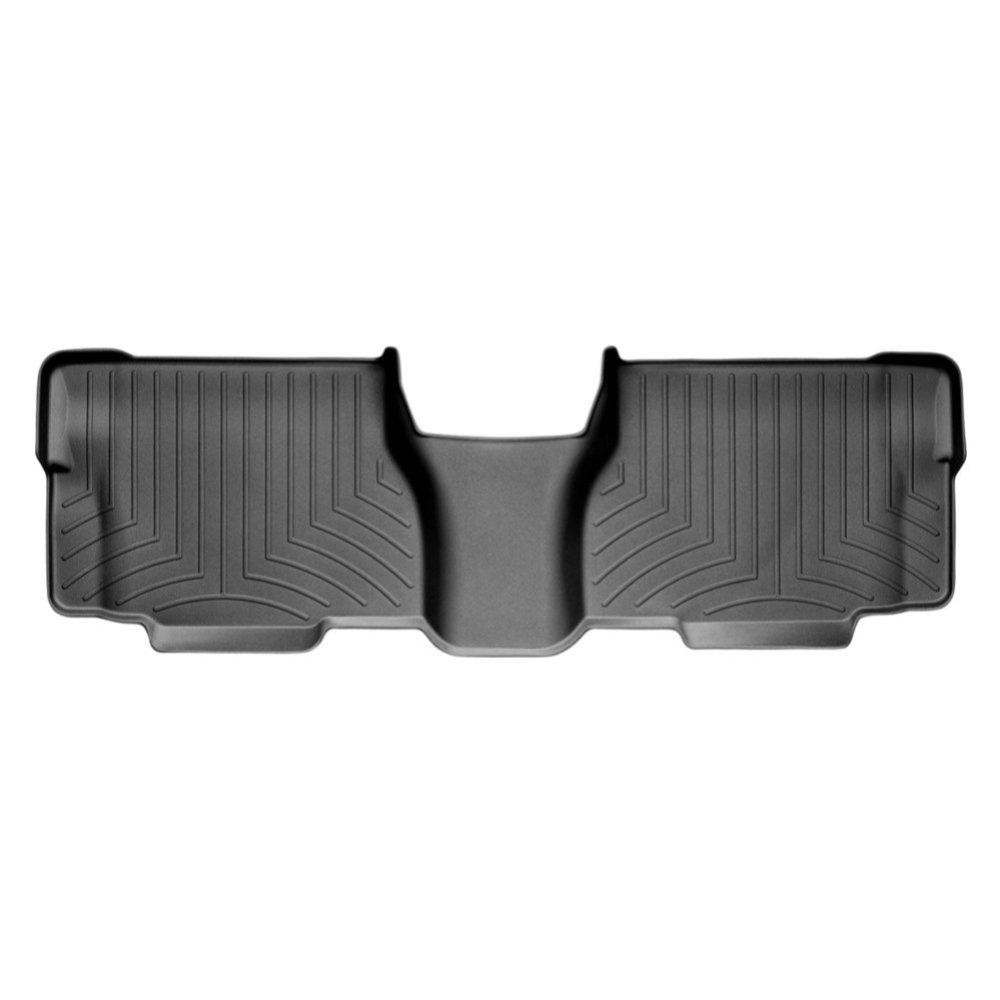Килимки в салон для Toyota Sequoia 2007-12 з бортиком задні чорні без центр. консолі 440934