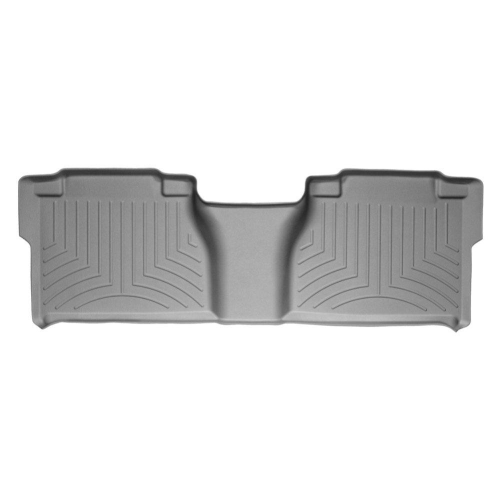 Килимки в салон для Toyota Tundra 2007-12 Double Cab з бортиком задні сірі 460932