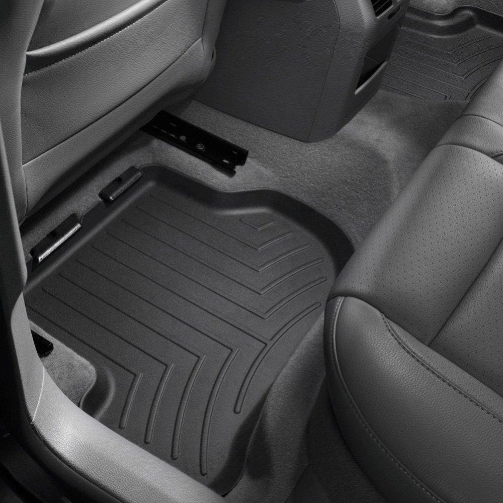 Килимки в салон для Volkswagen Golf V/VI 2003-12 задні чорні 440802